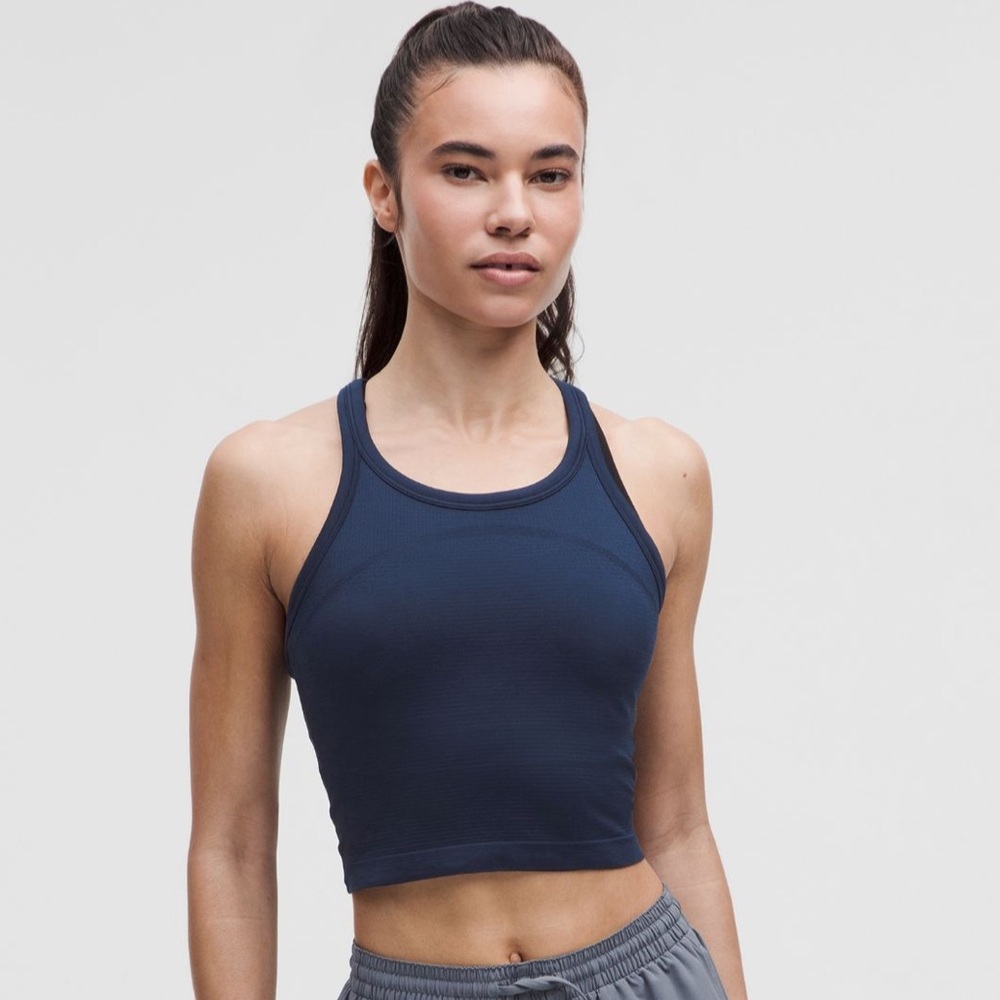 Lululemon Swiftly Tech Cropped Racerback Tank Top 2.0